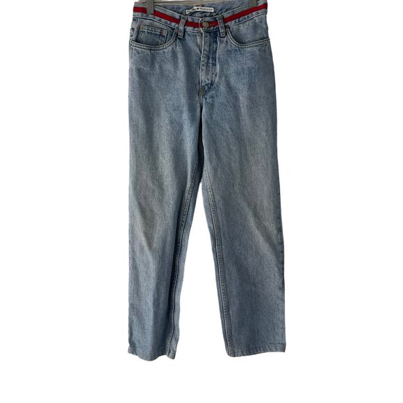 Tommy Hilfiger Vintage 90s Women's Size 6 High Rise Straight Leg Mom Jeans - Picture 1 of 10